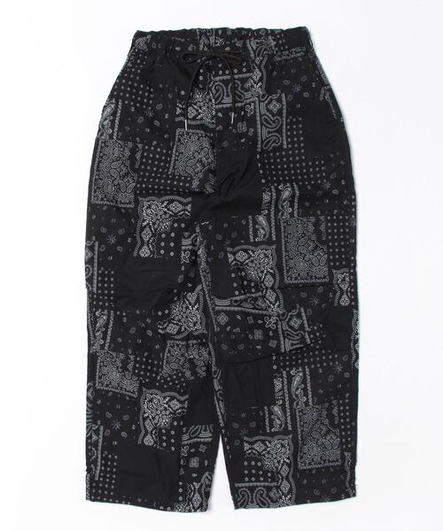 Revo.(レボ)の「Revo. ペイズリー カモフラ バルーンシルエット ワイドパンツ 裾ドローコード(その他パンツ・メンズ・デザートカモ/ブラック系その他/ウッドランド・L/M)」の2枚目の写真