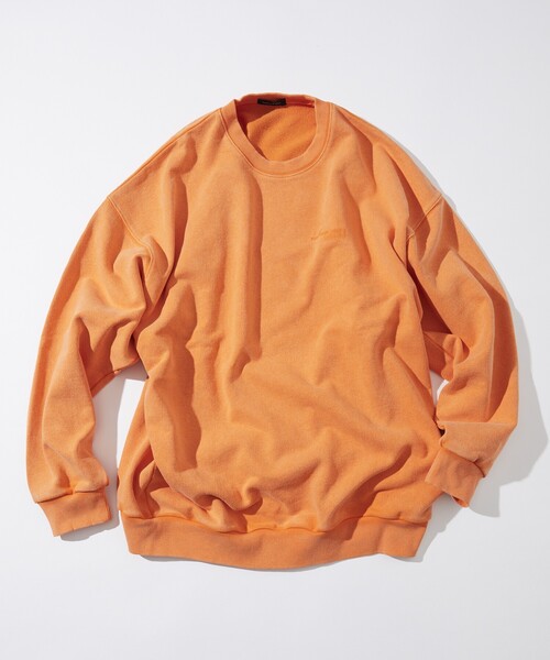 NAUTICA（ノーティカ）の「NAUTICA/ノーティカ Bleach Washed Hidden Logo Crewneck Sweatshirt/ブリーチ ウォッシュド ヒドゥンロゴ クルーネック スウェットシャツ（スウェット・メンズ・ブラック/サンドベージュ/ネイビー/オレンジ・SMALL/MEDIUM/LARGE/X-LARGE）」の22枚目の写真