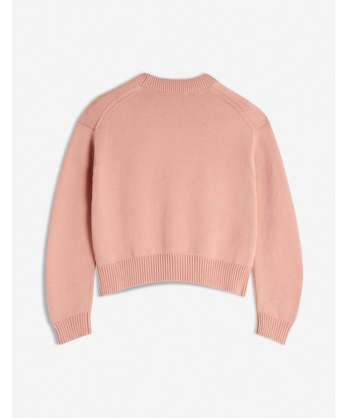 Maison Kitsune(メゾンキツネ)の「BOLD FOX HEAD PATCH COMFORT CARDIGAN(カーディガン/ボレロ・レディース・ピンクベージュ・XS/S/M/L/XL)」の2枚目の写真