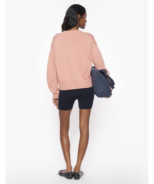 Maison Kitsune(メゾンキツネ)の「BOLD FOX HEAD PATCH COMFORT CARDIGAN(カーディガン/ボレロ・レディース・ピンクベージュ・XS/S/M/L/XL)」の4枚目の写真