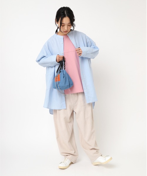 URCH RNA(アーチ アールエヌエー)の「R4302 リネンレーヨンコックパンツ(その他パンツ・レディース・ネイビー/ライム/ナチュラル・FREE)」の2枚目の写真