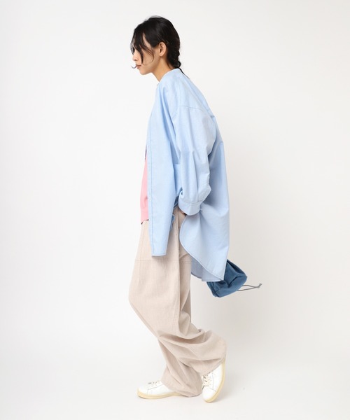 URCH RNA(アーチ アールエヌエー)の「R4302 リネンレーヨンコックパンツ(その他パンツ・レディース・ネイビー/ライム/ナチュラル・FREE)」の15枚目の写真