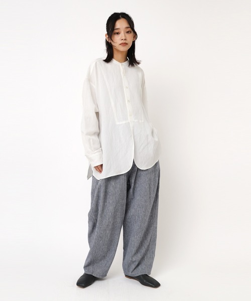 URCH RNA(アーチ アールエヌエー)の「R4302 リネンレーヨンコックパンツ(その他パンツ・レディース・ネイビー/ライム/ナチュラル・FREE)」の21枚目の写真