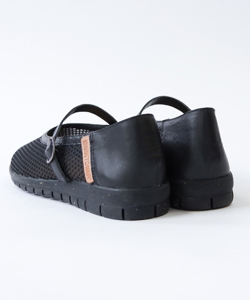 Minnetonka(ミネトンカ)の「【MINNETONKA/ミネトンカ】 メッシュメリージェーンフラットシューズ 25M01(パンプス・レディース・ブラック/シルバー/ダークブラウン/ゴールド・6/8/9/5/7)」の17枚目の写真