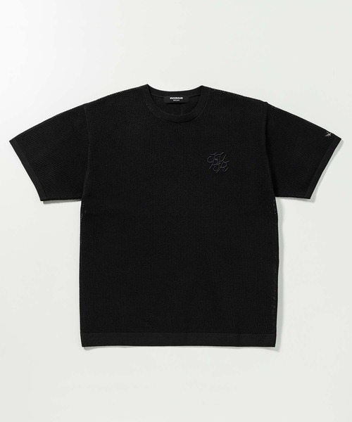 【1PIU1UGUALE3 RELAX】ロゴアイコン半袖ニットTシャツ 1PIU1UGUALE3 RELAX tシャツ RELAX(ウノピゥウノウグァーレトレ