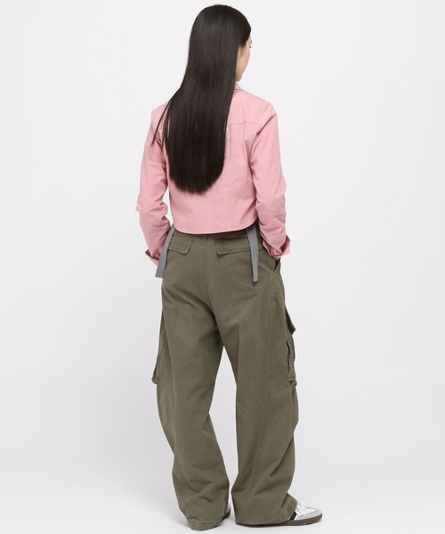 3.3 Field Trip (3.3フィールドトリップ)の「3.3 Field Trip/ウエスタン編み上げシャツ(シャツ/ブラウス・レディース・ピンク/ブラウン・FREE)」の12枚目の写真