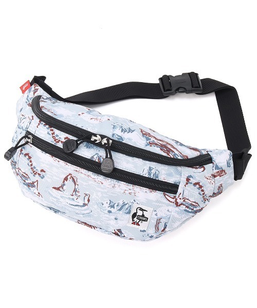 CHUMS（チャムス）の「【CHUMS/チャムス】 Recycle Small Waist Pouch（ボディバッグ/ウエストポーチ・レディース・ブラック/ネイビー/その他1/ピンク/グレイッシュベージュ/その他4/その他2/その他3・FREE）」の8枚目の写真