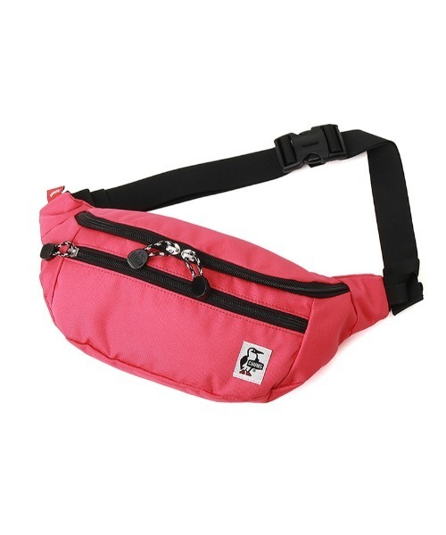 CHUMS（チャムス）の「【CHUMS/チャムス】 Recycle Small Waist Pouch（ボディバッグ/ウエストポーチ・レディース・ブラック/ネイビー/その他1/ピンク/グレイッシュベージュ/その他4/その他2/その他3・FREE）」の4枚目の写真