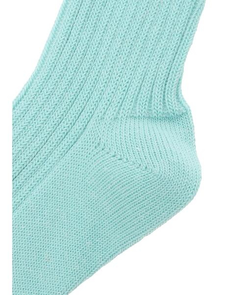 Samansa Mos2（サマンサ モスモス）の「【リネン混】ロングリブソックス（ソックス/靴下・レディース・ピンク/ベージュ/ミント・F）」の6枚目の写真