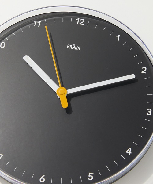 【年中無休】 WALL セール】BRAUN CLOCK 掛け時計 ウォールクロック ブラウン インテリア時計