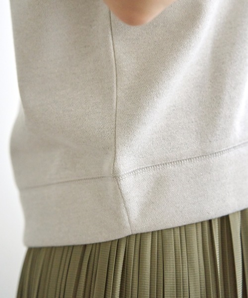 ikka(イッカ)の「ラメパフプルオーバープリーツスカートセット(ワンピース・レディース・オフホワイト/ブルー/ブラック・S/M/L)」の19枚目の写真