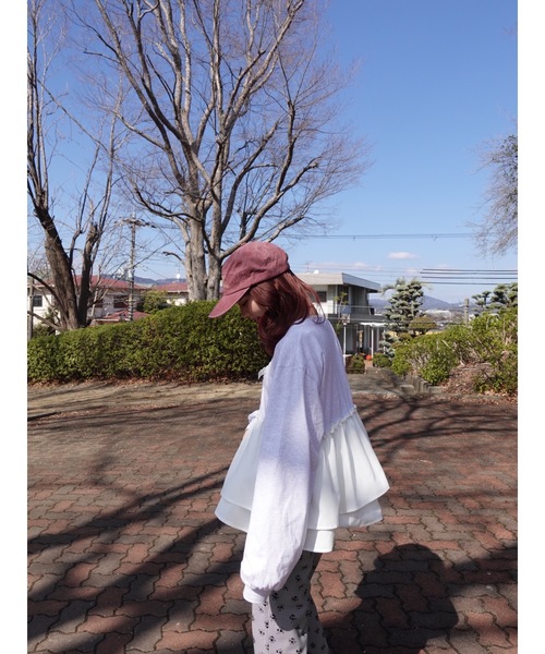 peplum cutsew（Tシャツ/カットソー）｜jumelle（ジュメロ）の