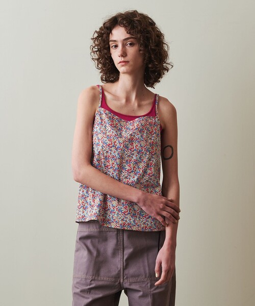 セール】＜Steven Alan＞リバティプリント キャミソール（シャツ