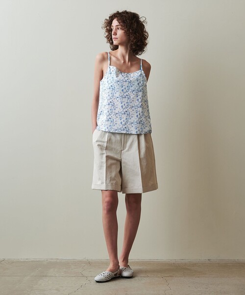 Steven Alan（スティーブンアラン）の「＜Steven Alan＞リバティプリント キャミソール（シャツ/ブラウス・レディース・レッド/ネイビー/ライトブルー・FREE）」の4枚目の写真