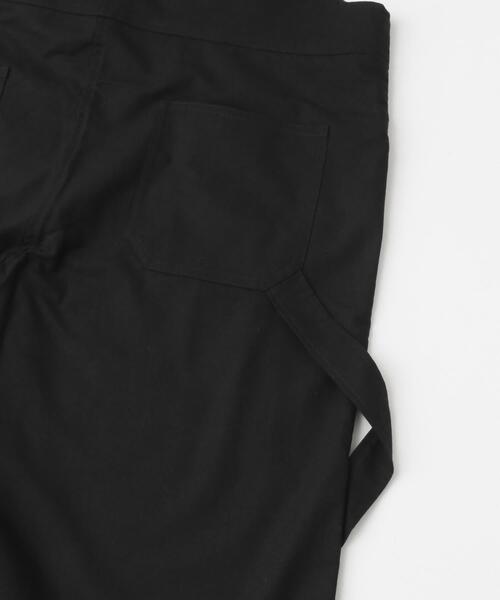 ITEMS URBANRESEARCH（アイテムズ アーバンリサーチ）の「リネン混サロペット（サロペット/オーバーオール・レディース・ブラック/ベージュ・FREE）」の7枚目の写真