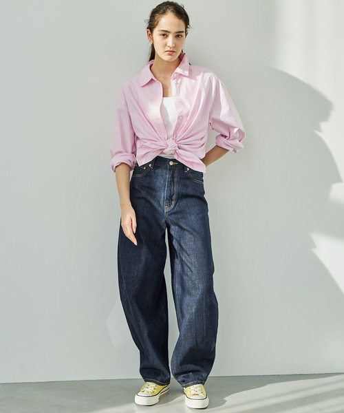 EDWIN(エドウィン)の「essentials ヴィンテージカーブワイドデニムパンツ(デニムパンツ・レディース・インディゴブルー/ライトインディゴブルー/ブラック系その他・X-SMALL/SMALL/MEDIUM/LARGE)」の19枚目の写真