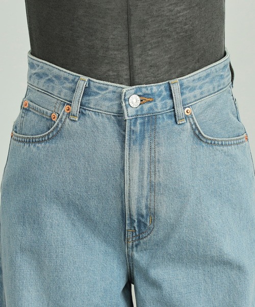 EDWIN(エドウィン)の「essentials ヴィンテージカーブワイドデニムパンツ(デニムパンツ・レディース・インディゴブルー/ライトインディゴブルー/ブラック系その他・X-SMALL/SMALL/MEDIUM/LARGE)」の8枚目の写真