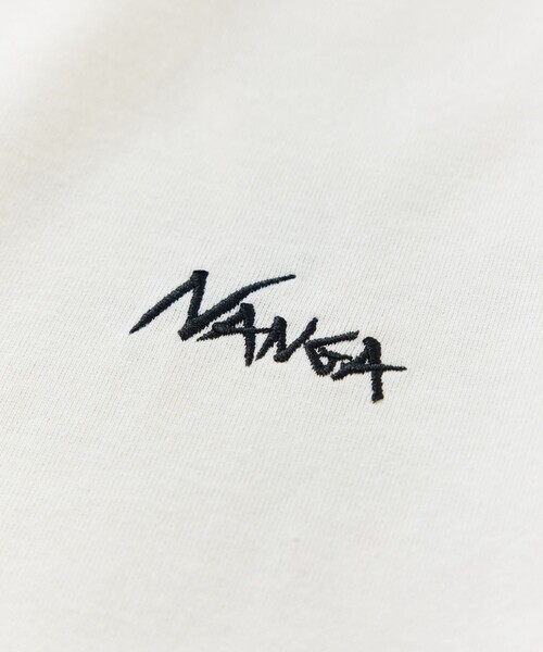 NANGA（ナンガ）の「NANGA × FREAK'S STORE/ナンガ × フリークスストア 別注 刺繍 ECO HYBRID LOGO TEE エコハイブリッド ルーズフィット ロゴ 刺繍Tシャツ（Tシャツ/カットソー・メンズ・ブラック/グレー/ホワイト・MEDIUM/LARGE）」の15枚目の写真