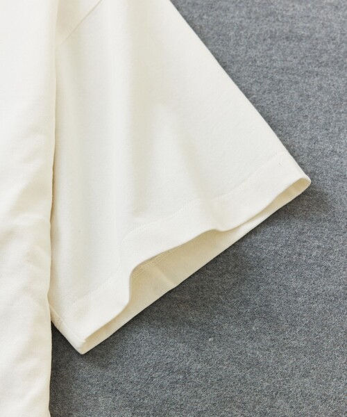 NANGA（ナンガ）の「NANGA × FREAK'S STORE/ナンガ × フリークスストア 別注 刺繍 ECO HYBRID LOGO TEE エコハイブリッド ルーズフィット ロゴ 刺繍Tシャツ（Tシャツ/カットソー・メンズ・ブラック/グレー/ホワイト・MEDIUM/LARGE）」の14枚目の写真