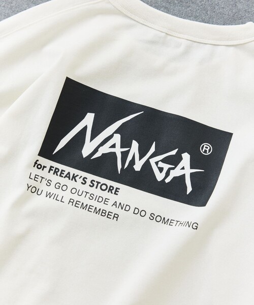 NANGA フリークスストア 別注 ロンT セール】NANGA × FREAK'S STORE/ナンガ × フリークスストア 別注