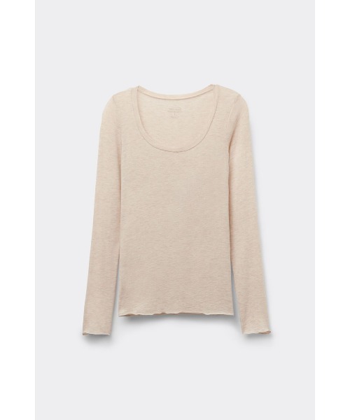 Intimissimi(インティミッシミ)の「Ultralight モダール&カシミヤ スクープネック ロングスリーブ ニット(ニット/セーター・レディース・アイボリー/ブラック/オートミール・S/M/L)」の19枚目の写真