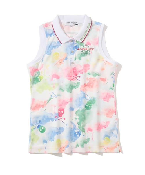 MARK & LONA(マークアンドロナ)の「Pulse Camo Polo | WOMEN(ポロシャツ・レディース・マルチ・38)」の3枚目の写真