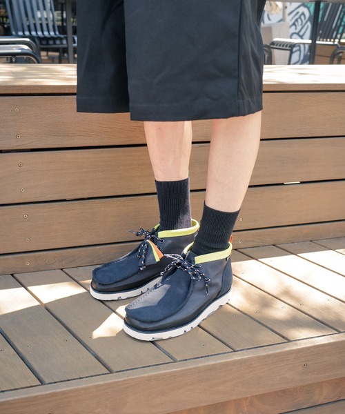 Clarks Originals（クラークスオリジナルズ）の「【Clarks/クラークス】Wallabee 2.0 GTX ワラビー ゴアテックス（ブーツ・メンズ・ネイビー/グリーン・10(28cm)/9(27cm)/8(26cm)）」の12枚目の写真