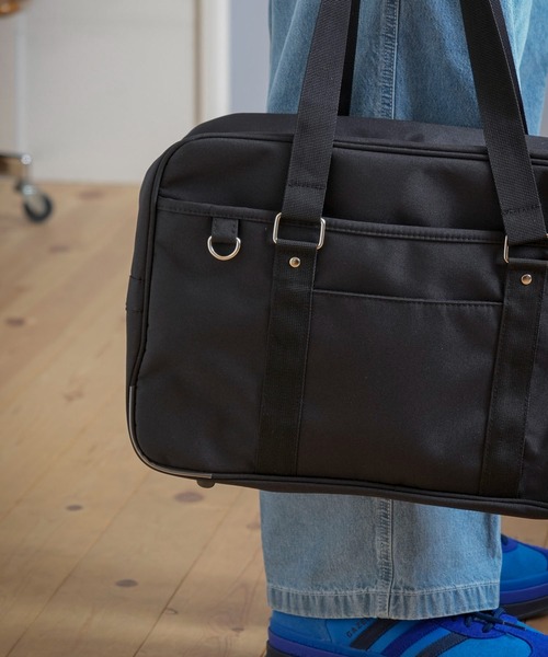 CONVERSE(コンバース)の「【CONVERSE/コンバース】スクールバッグ(ショルダーバッグ・レディース・ブラック/ネイビー/グレー・FREE)」の11枚目の写真