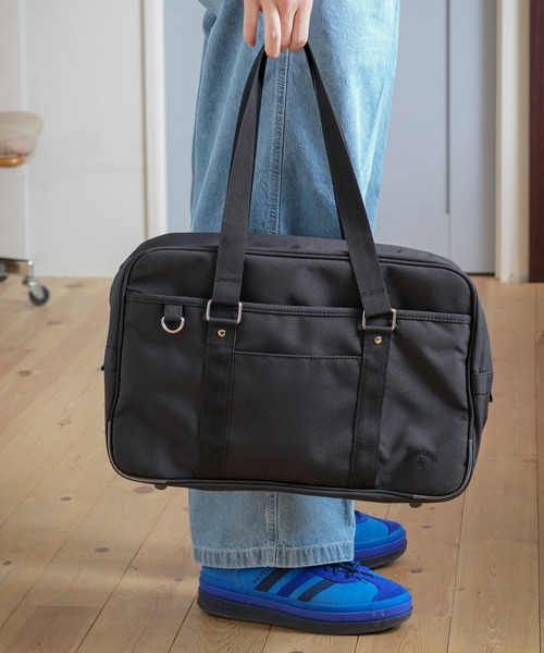 CONVERSE(コンバース)の「【CONVERSE/コンバース】スクールバッグ(ショルダーバッグ・レディース・ブラック/ネイビー/グレー・FREE)」の8枚目の写真