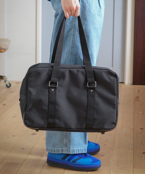 CONVERSE(コンバース)の「【CONVERSE/コンバース】スクールバッグ(ショルダーバッグ・レディース・ブラック/ネイビー/グレー・FREE)」の9枚目の写真