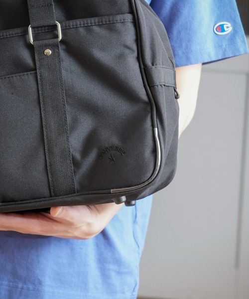 CONVERSE(コンバース)の「【CONVERSE/コンバース】スクールバッグ(ショルダーバッグ・レディース・ブラック/ネイビー/グレー・FREE)」の12枚目の写真