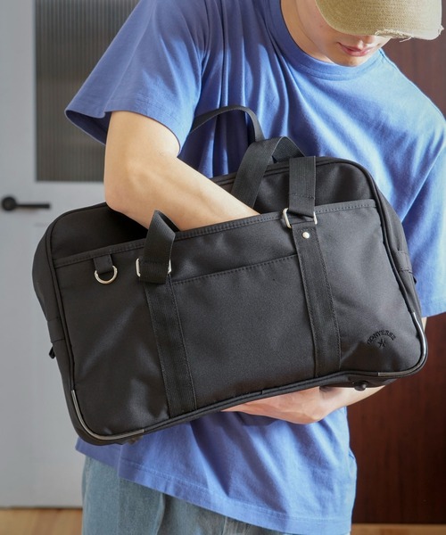 CONVERSE(コンバース)の「【CONVERSE/コンバース】スクールバッグ(ショルダーバッグ・レディース・ブラック/ネイビー/グレー・FREE)」の14枚目の写真