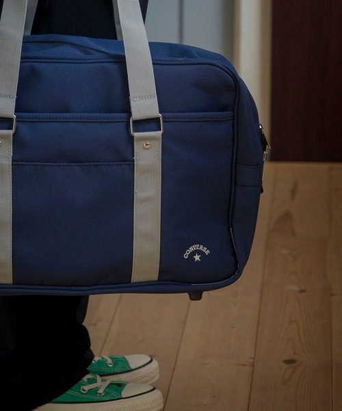 CONVERSE(コンバース)の「【CONVERSE/コンバース】スクールバッグ(ショルダーバッグ・レディース・ブラック/ネイビー/グレー・FREE)」の17枚目の写真