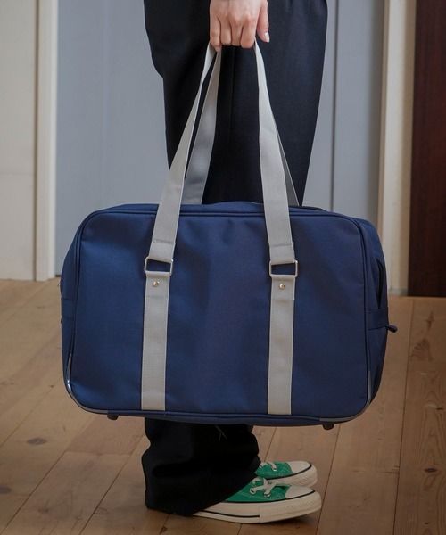 CONVERSE(コンバース)の「【CONVERSE/コンバース】スクールバッグ(ショルダーバッグ・レディース・ブラック/ネイビー/グレー・FREE)」の16枚目の写真