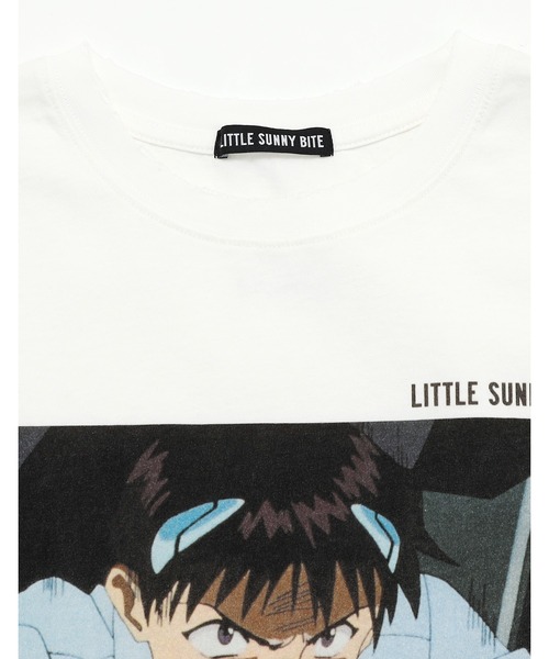 Little sunny bite(リトルサニーバイト)の「/evangelion x little sunny bite / big tee(Tシャツ/カットソー・メンズ・ブラック/ブルー/ホワイト・MEDIUM/SMALL)」の7枚目の写真