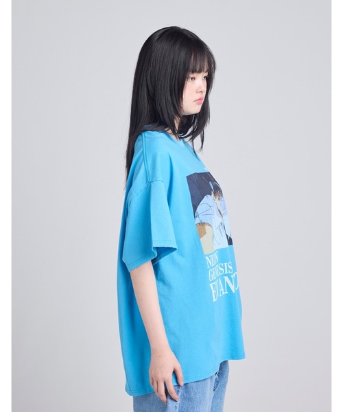 Little sunny bite(リトルサニーバイト)の「/evangelion x little sunny bite / big tee(Tシャツ/カットソー・メンズ・ブラック/ブルー/ホワイト・MEDIUM/SMALL)」の17枚目の写真