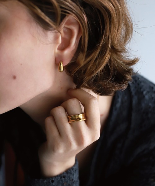 TEN.（テン）の「18KGP ファネルリング（リング・レディース・ゴールド・#11/#13/#15/#9）」の5枚目の写真