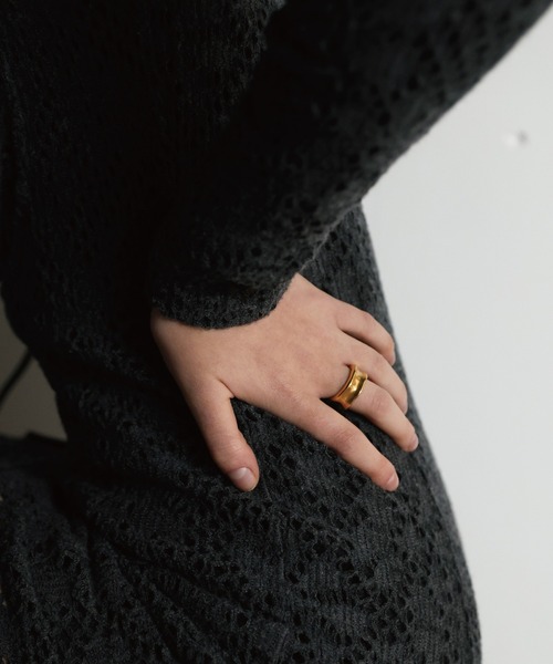 TEN.（テン）の「18KGP ファネルリング（リング・レディース・ゴールド・#11/#13/#15/#9）」の7枚目の写真