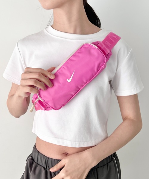 NIKE(ナイキ)の「Nike(ナイキ)/軽量 ウエストポーチ ボディバッグ テンポ ウエストパック(ボディバッグ/ウエストポーチ・メンズ・ブラック/ブルー/ピンク/ミント/ブルー系その他/その他1/ピンク系その他/グリーン/グリーン系その他・FREE)」の14枚目の写真