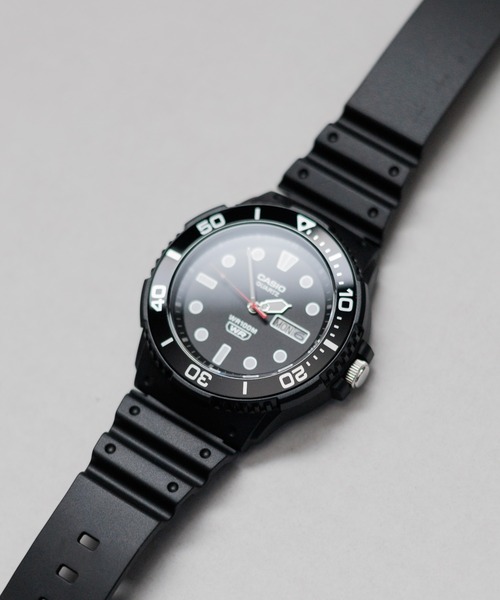 CASIO/diving-style analog 海外モデル（アナログ腕時計
