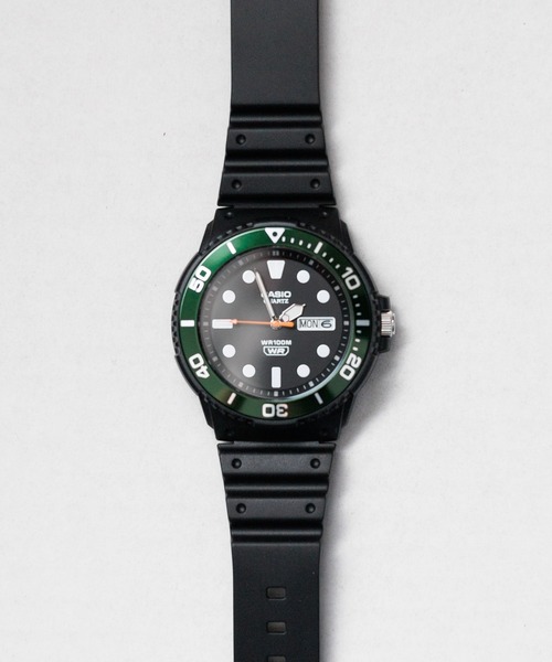 CASIO/diving-style analog 海外モデル（アナログ腕時計