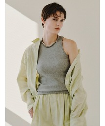 MOON柄　emmi セットアップ　カーキ 人気のデザインを落とし込んだ、セットアップアイテムが登場