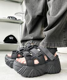 WEGO | WEGO/【25年春夏新作】厚底ベルトスポーツサンダル(サンダル)