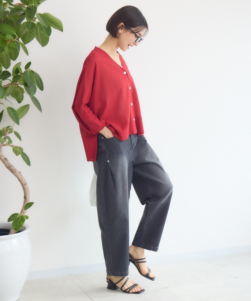 KATHARINE ROSS】[UV/接触冷感]サラサラBOXシルエット