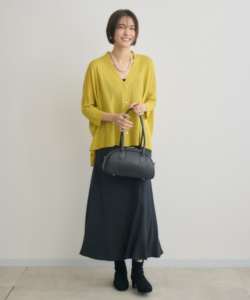 KATHARINE ROSS（キャサリンロス）の「【KATHARINE ROSS】[UV/接触冷感]サラサラBOXシルエットカーディガン（カーディガン/ボレロ・レディース・オレンジ/グリーン/ブルー/ピンク/ブルー系その他/イエロー/レッド・MEDIUM）」の19枚目の写真