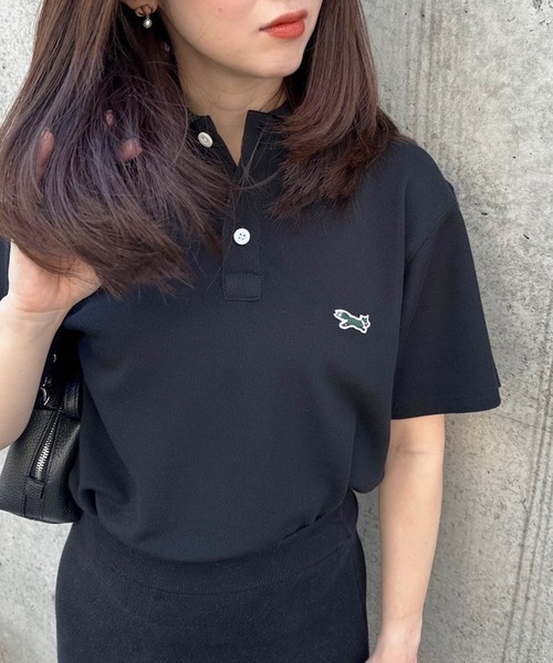 セール】【THE FOX】ワッペンPOLOシャツ フォックスポロシャツ