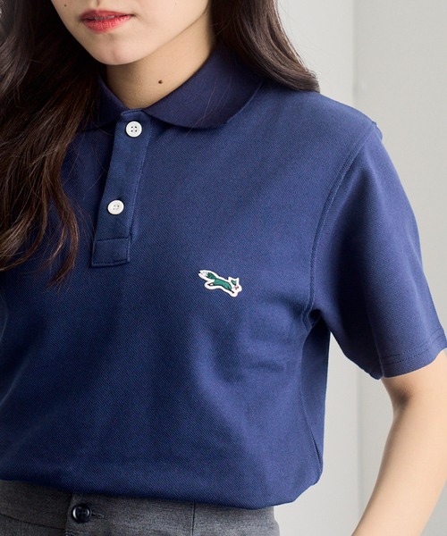 PENNEYS(ぺニーズ)の「1枚で可愛い!夏に重宝するトップス【Penneys THE FOX】別注 kitsuneワッペンポロシャツ フォックスPOLOシャツ(ポロシャツ・レディース・ブラック/ネイビー/ホワイト・XL/L/M/S)」の16枚目の写真
