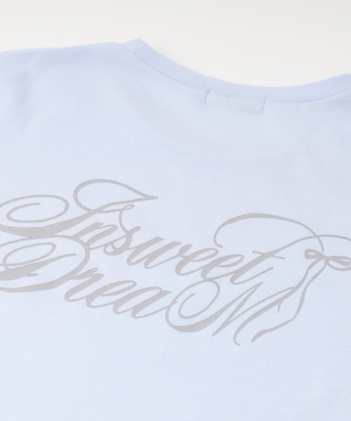 URBAN CHERRY（アーバンチェリー）の「【CHIPIE/シピ】フレンチリボンロゴプリントTシャツ（Tシャツ/カットソー・キッズ・ピンク/アイボリー/ブルー/グレー・110cm/130cm/140cm/150cm/120cm）」の21枚目の写真