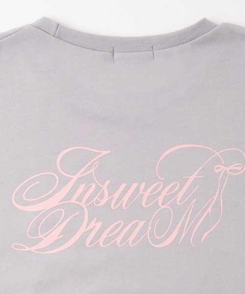 URBAN CHERRY（アーバンチェリー）の「【CHIPIE/シピ】フレンチリボンロゴプリントTシャツ（Tシャツ/カットソー・キッズ・ピンク/アイボリー/ブルー/グレー・110cm/130cm/140cm/150cm/120cm）」の7枚目の写真