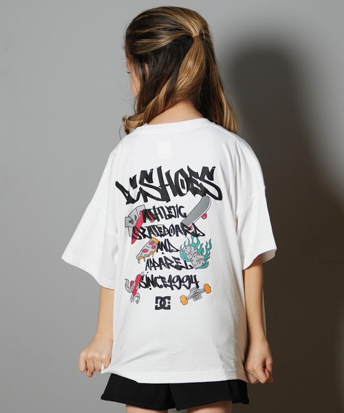 セール】DC/ディーシー 25 KD JUMBLE UP SS キッズ Tシャツ
